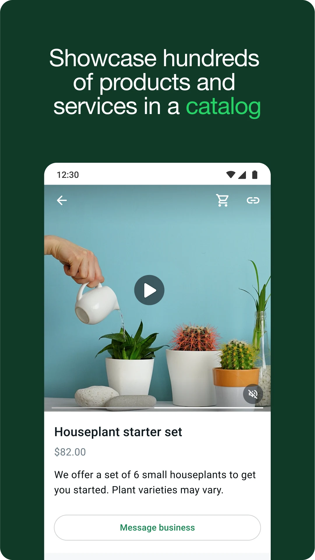WhatsApp Business screenshot