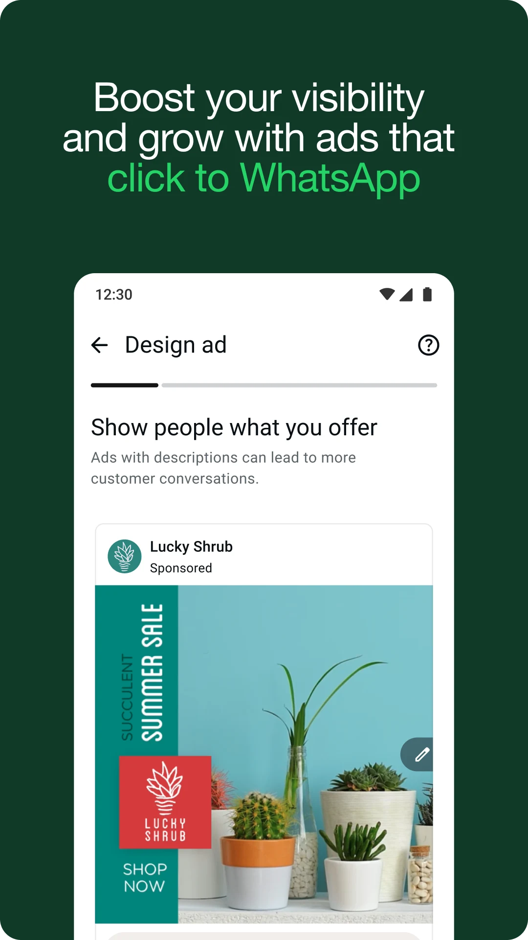 WhatsApp Business screenshot